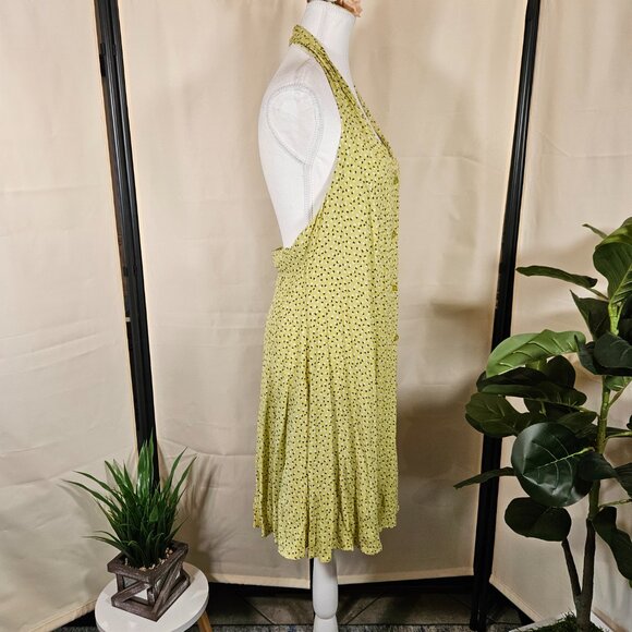 ROLLA'S Light Yellow Halter Backless Dress - Picture 4 of 15